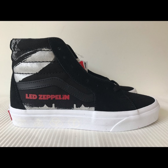 Vans x Led Zeppelin Sk8-Hi Suede Sneakers - Picture 2 of 5